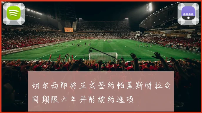切尔西即将正式签约帕莱斯特拉合同期限六年并附续约选项